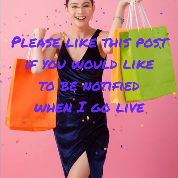 Please like this post if you would like to be notified when I go live. - Picture 1 of 2